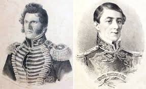 General argentino Pascual Echague y Don Fructuoso Rivera