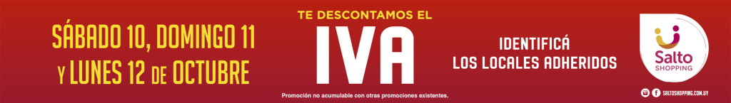 Salto Shopping descuento del IVA